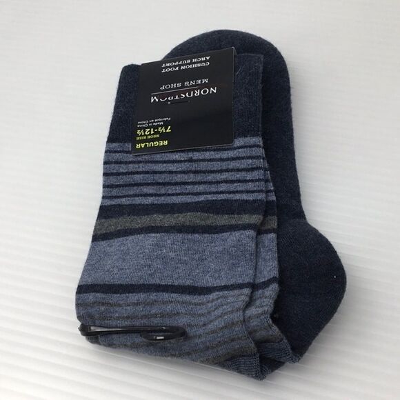 Nordstrom Blue Socks (E1) - Picture 2 of 3